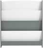 Laste riiul Sobuy KMB32-HG, 30 x 88 x 80 cm, hall/valge