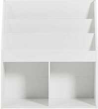 Laste raamaturiiul Sobuy KMB01-W, 73 x 30 x 80 cm, valge