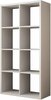 Raamaturiiul ADRK Cleo V, valge, 77 x 33 x 150 cm