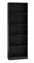 Raamaturiiul Top E Shop R40, 40 x 30 x 182 cm, must