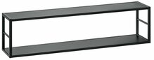Riiul ASM Switch RM7, 120 x 25 x 31 cm, must