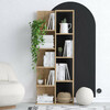 Raamaturiiul Kalune Design Lily 393MRD1289, 18 x 60 x 150 cm, tamm