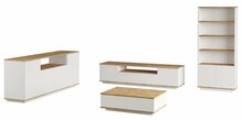 Elutoa mööblikomplekt Kalune Design FR19-AW, pruun/valge