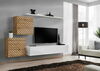 Elutoa mööblikomplekt ASM Switch L V, 4-osaline, pruun/valge