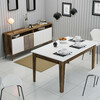 Elutoa mööblikomplekt Kalune Design Milan 522, siseruumidesse, valge/pähkel
