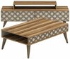 Elutoa mööblikomplekt Kalune Design 845(X), tumepruun/pähkel