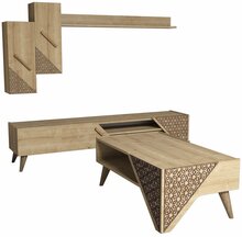 Elutoa mööblikomplekt Kalune Design 845(V), pruun