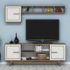 Elutoamööbli komplekt Kalune Design Ayla 845HCT3063, 35 x 160 x 56.2 cm, pruun/valge