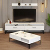 Elutoa mööblikomplekt Kalune Design Istanbul, 3-osaline, siseruumidesse, valge