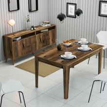 Elutoa mööblikomplekt Kalune Design Milan 524, siseruumidesse, pähkel