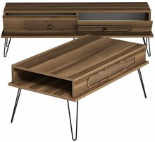 Elutoa mööblikomplekt Kalune Design 845(VII), tumepruun, pähkel