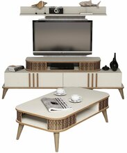 Elutoa mööblikomplekt Kalune Design Eylul, sise, kreemjas/pruun