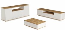 Elutoa mööblikomplekt Kalune Design FR18-AW, pruun/valge