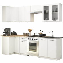 Köögimööbli komplekt Akord Oliwia 3M H720, 300 cm, valge