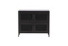 Vitriinkapp Ventraa Home Nett, 40 x 75 x 90 cm, must