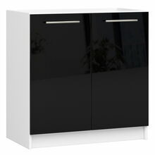 Köögi valamukapp Akord Oliwia S80, 46 x 80 x 82 cm, must/valge