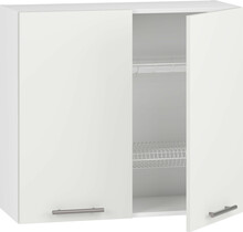 Ülemine köögikapp Halmar Vento GC-80/72, 30 x 72 x 80 cm, valge matt