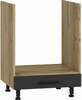 Köögikapp ahju jaoks Halmar Vento DP-60/82, 52 x 60 x 82 cm, antratsiit/tamm