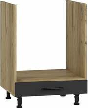Köögikapp ahju jaoks Halmar Vento DP-60/82, 52 x 60 x 82 cm, antratsiit/tamm