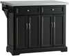 Köögisaare kapp SoBuy FKW71-SCH, 115 x 71 x 92 cm, must