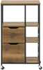 Köögikapp Sobuy FKW111-PF, 53 x 37 x 89 cm, pruun