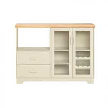 Köögikapp SoBuy FSB81-MI, 120 x 40 x 90 cm, kreemjas/heledapruun