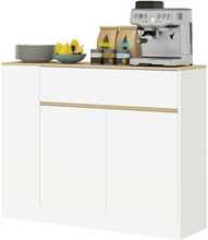 Kapp HOMCOM, 105 x 30 x 81,5 cm, valge