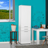Köögikapp Kalune Design ADR-621-PP-1, 38 x 52 x 187 cm, valge