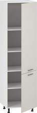 Kõrge köögikapp Halmar Vento DU-60/214, 60 x 56 x 214 cm, valge/kašmiir