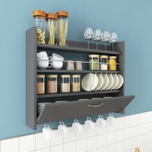 Köögiriiul Kalune Design Knott, 15 x 85 x 65 cm, antratsiit