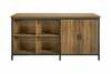 Köögisaar SoBuy KNL01, 170 x 60 x 89 cm, pruun/must