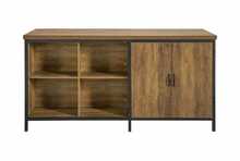 Köögisaar SoBuy KNL01, 170 x 60 x 89 cm, pruun/must