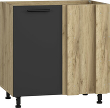 Köögikapp Halmar Vento DK-80/82, 52 x 80 x 82 cm, antratsiit/tamm