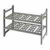 Universaalne reguleeritav riiul Wenko Flexi, hall, pikendatav 45-80 cm
