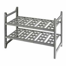 Universaalne reguleeritav riiul Wenko Flexi, hall, pikendatav 45-80 cm