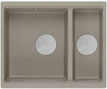 Köögivalamu Quadron Logan 150, 56 x 46 x 22 cm, graniit, soft taupe