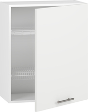 Ülemine köögikapp kuivatiga Halmar Vento GC-60/72, 30 x 60 x 72 cm, valge/mattvalge