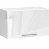 Riputatav köögikapp Akord Oliwia W60OK, 30 x 60 x 29 cm, valge/valge läikiv