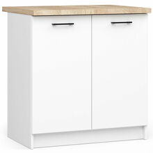 Köögikapp Nore Oliwia S80 2D, 46 x 80 x 85 cm, valge