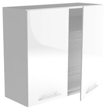 Riputatav köögikapp Halmar Vento GC 80/72, 80 x 30 x 72 cm, valge