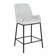 Baaritool Home4YOU Darcy, 51 x 56 x 98.5 cm, valge/must