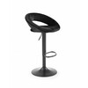 Baaritool Halmar H102, 48 x 53 x 78-100 cm, must