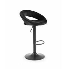 Baaritool Halmar H102, 48 x 53 x 78-100 cm, must
