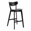 Baaritool Actona Roxby, 49 x 45 x 105 cm, must