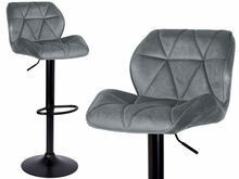 Baaritool Grappo Velvet, grafiit