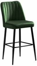 Baaritoolide komplekt Kalune Design Vento 107BCK1118, 45 x 49 x 99 cm, must/roheline, 4 tk