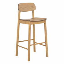 Baaritool Actona Barlow, 74 cm, naturaalne, 2 tk komplektis