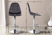 Baaritool Mville Elmore, kunstnahk C