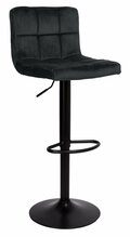 Baaritool Ehokery Arako Black, 35 x 40 x 87-107 cm, must