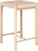 Baaritool House Nordic Abano, 42 x 42 x 66,5 cm, pruun/naturaalne